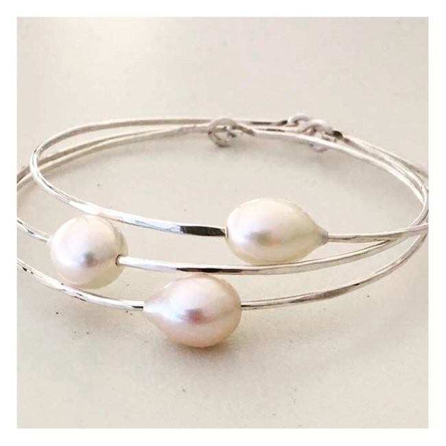 Sterling Silver Freshwater Pearl Bracelet