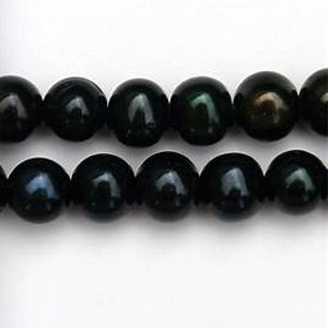 Dark Green Freshwater Pearls