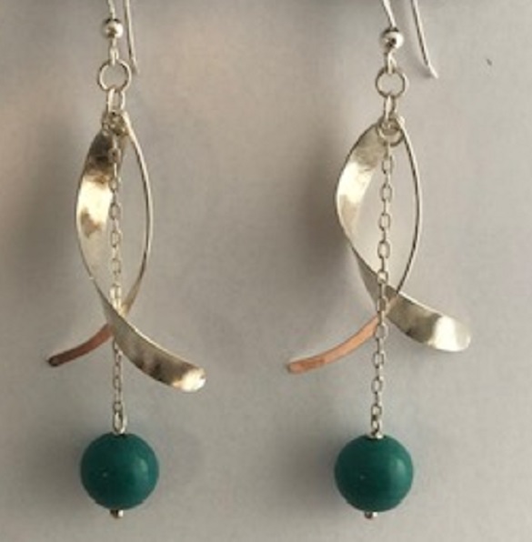 Sterling Silver and Turquoise Earrings